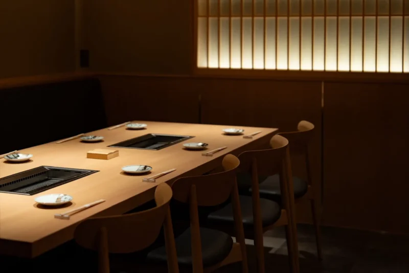 肉匠なか澤店内